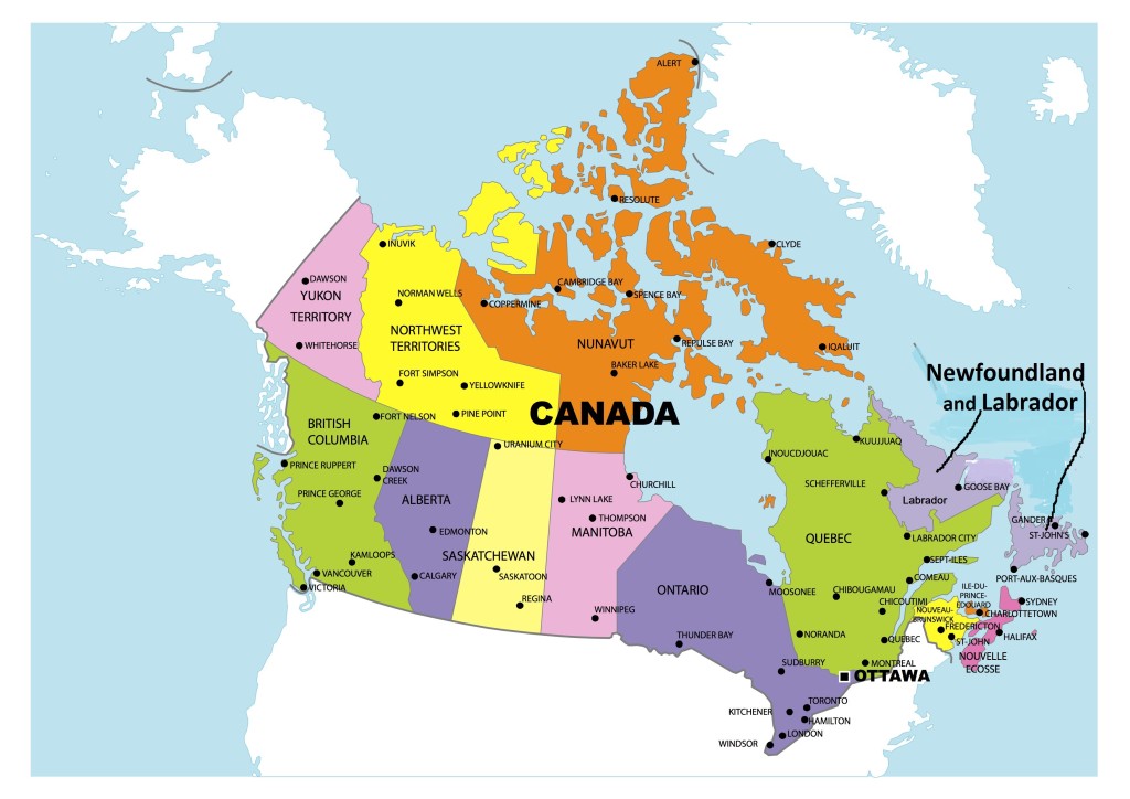 Canada Map 2